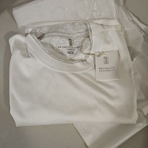 Brunello Cucinelli White T-Shirt